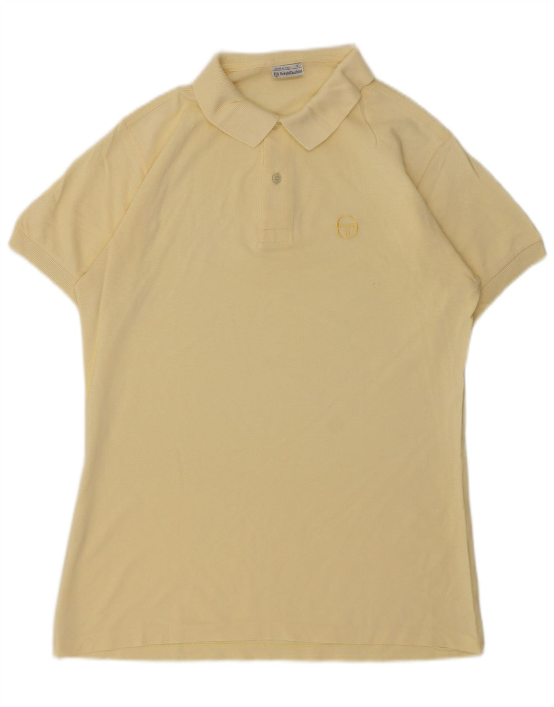 Polo Uomo Sergio Tacchini IT 50 Giallo Medio Cotone