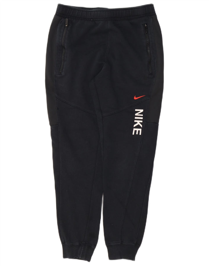 NIKE Pantaloni da tuta con grafica da uomo Joggers piccoli in cotone nero