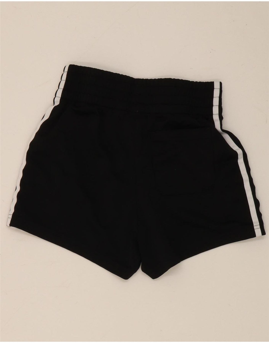 Pantaloncini sportivi Adidas da donna UK 4 XS poliestere nero