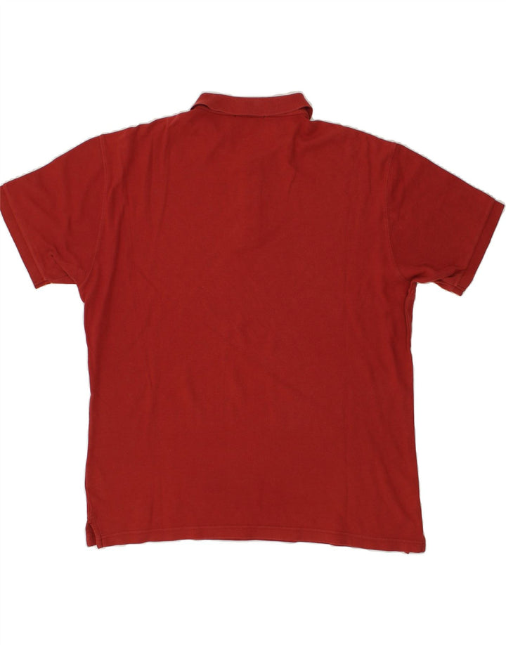 FILA Mens Polo Shirt IT 56 XL Red Cotton | Vintage Fila | Thrift | Second-Hand Fila | Used Clothing | Messina Hembry 