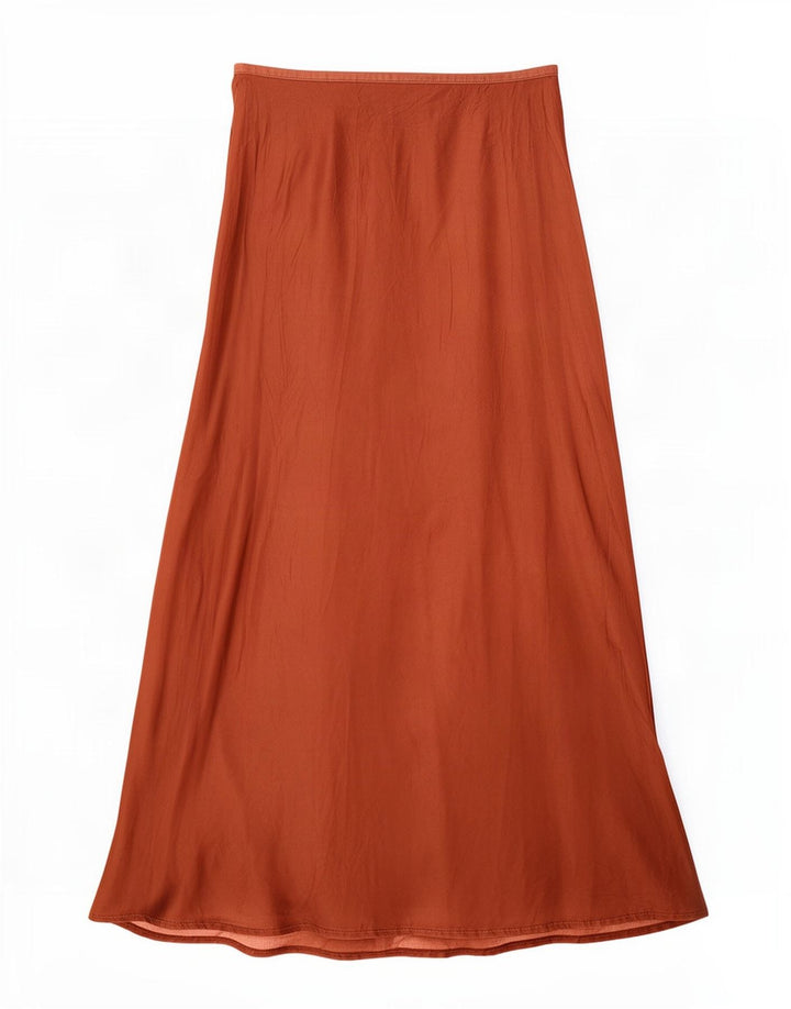 Gonna a trapezio da donna Zara media W30 marrone