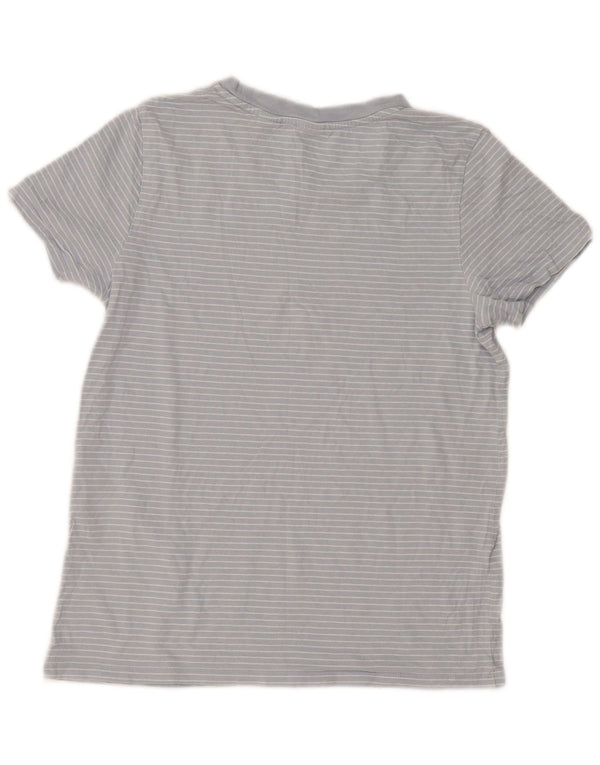 T-shirt da donna Levi's Top UK 10 piccola in cotone a righe blu