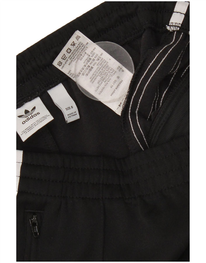 Pantaloni da tuta da donna ADIDAS UK 8 Small Poliestere nero