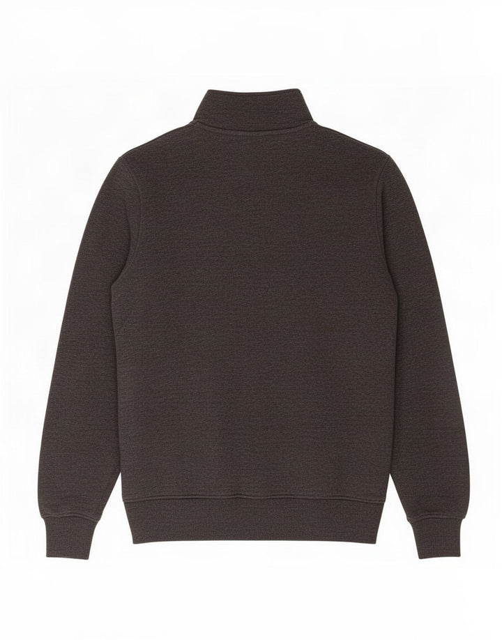 Jack & Jones Felpa con collo con zip Core da uomo Maglione grigio medio color block