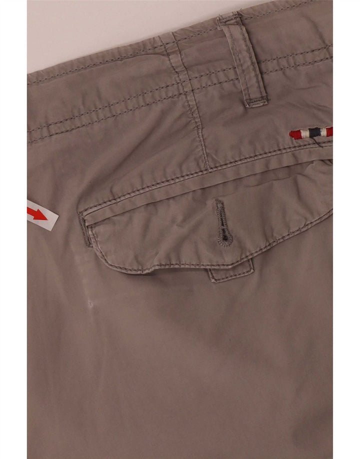 Napapijri Pantaloncini cargo da uomo grandi W35 Grigi