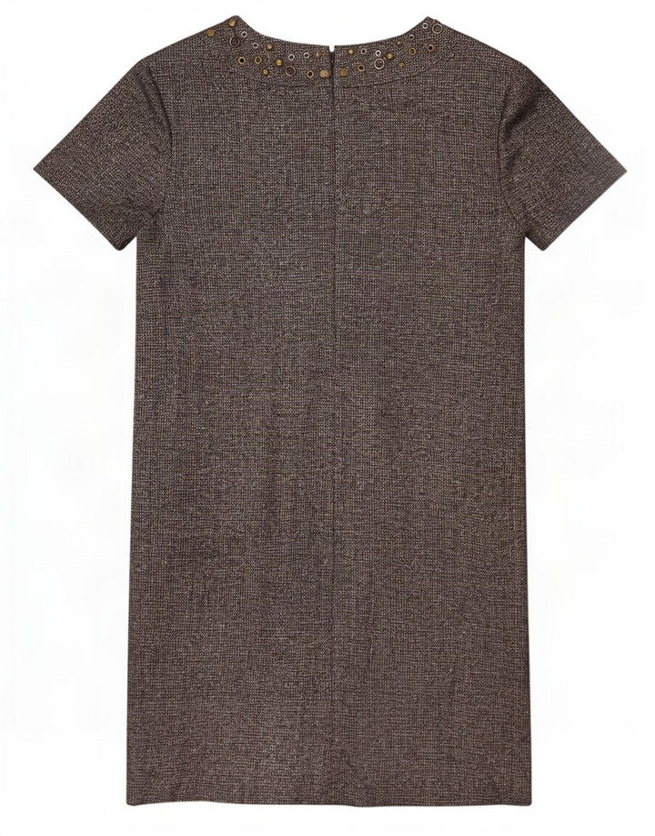 Abito a trapezio da donna Phase Eight UK 14 Seta grigio medio