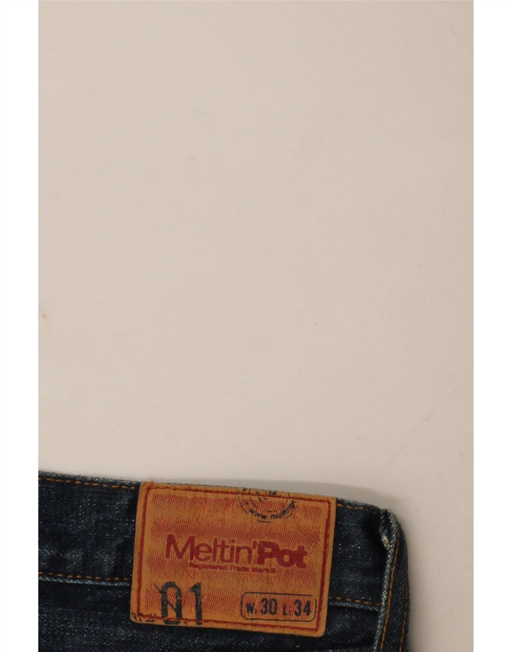 Jeans bootcut da donna Meltin' Pot W30 L31 cotone blu