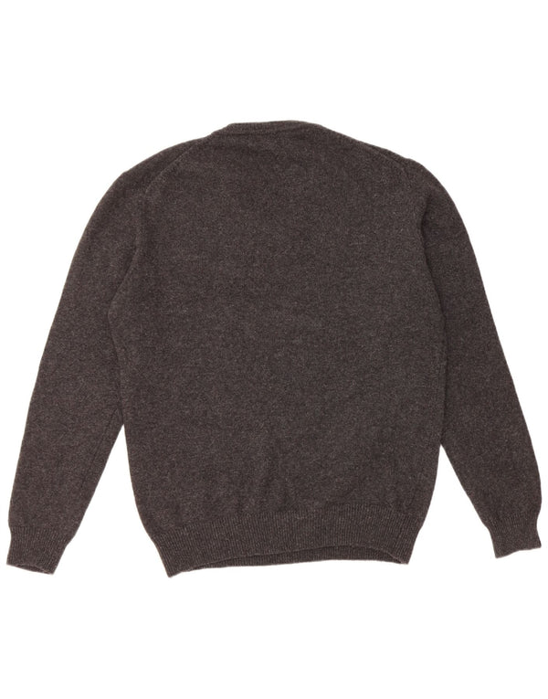 Maglione Fila da uomo con scollo a V XL in lana nera