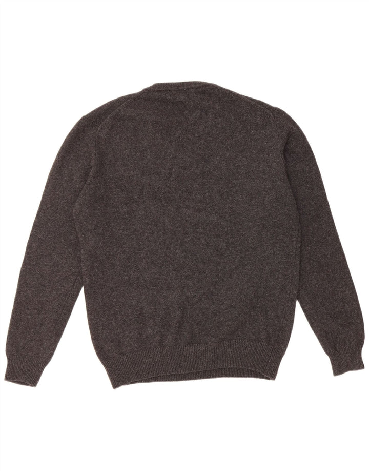 Maglione Fila da uomo con scollo a V XL in lana nera