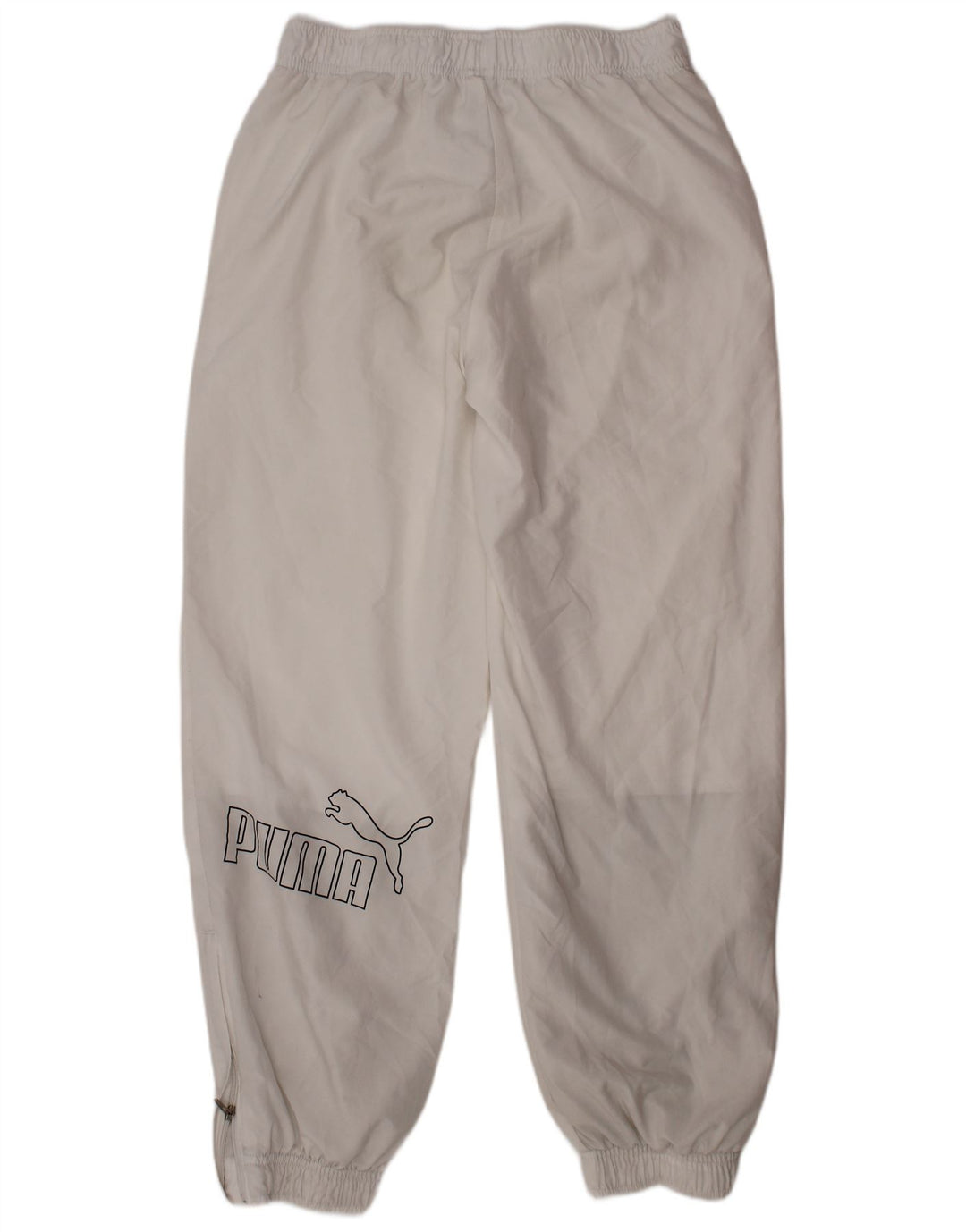 Pantaloni della tuta da ragazzo PUMA Joggers 9-10 anni Poliestere bianco