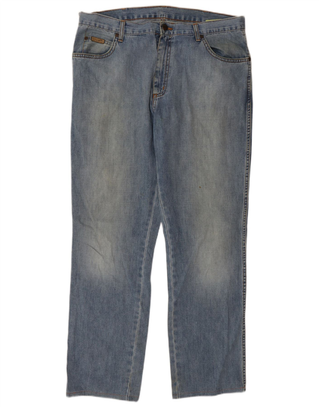 Jeans dritti da uomo Wrangler Texas W36 L32 cotone blu