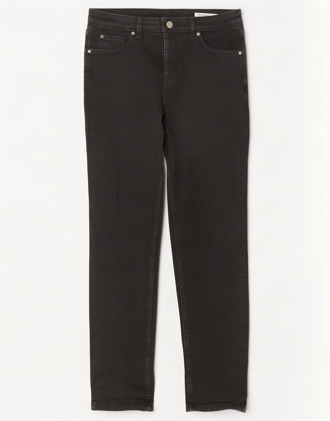 Jeans dritti Marks & Spencer da donna The Sienna UK 12 medio W32 L30 nero