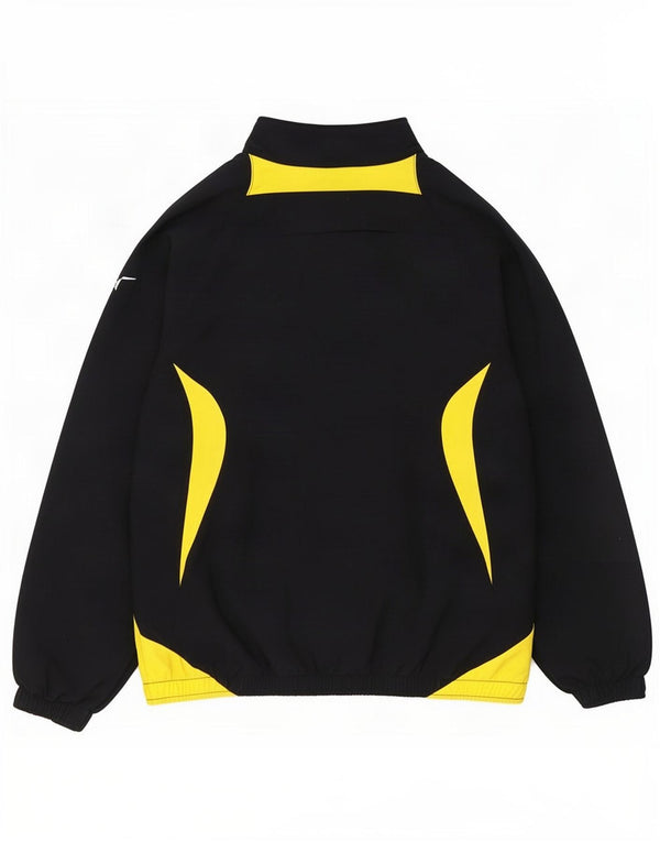 Giacca superiore della tuta da ragazzo Nike 12-13 anni Large Black Colourblock