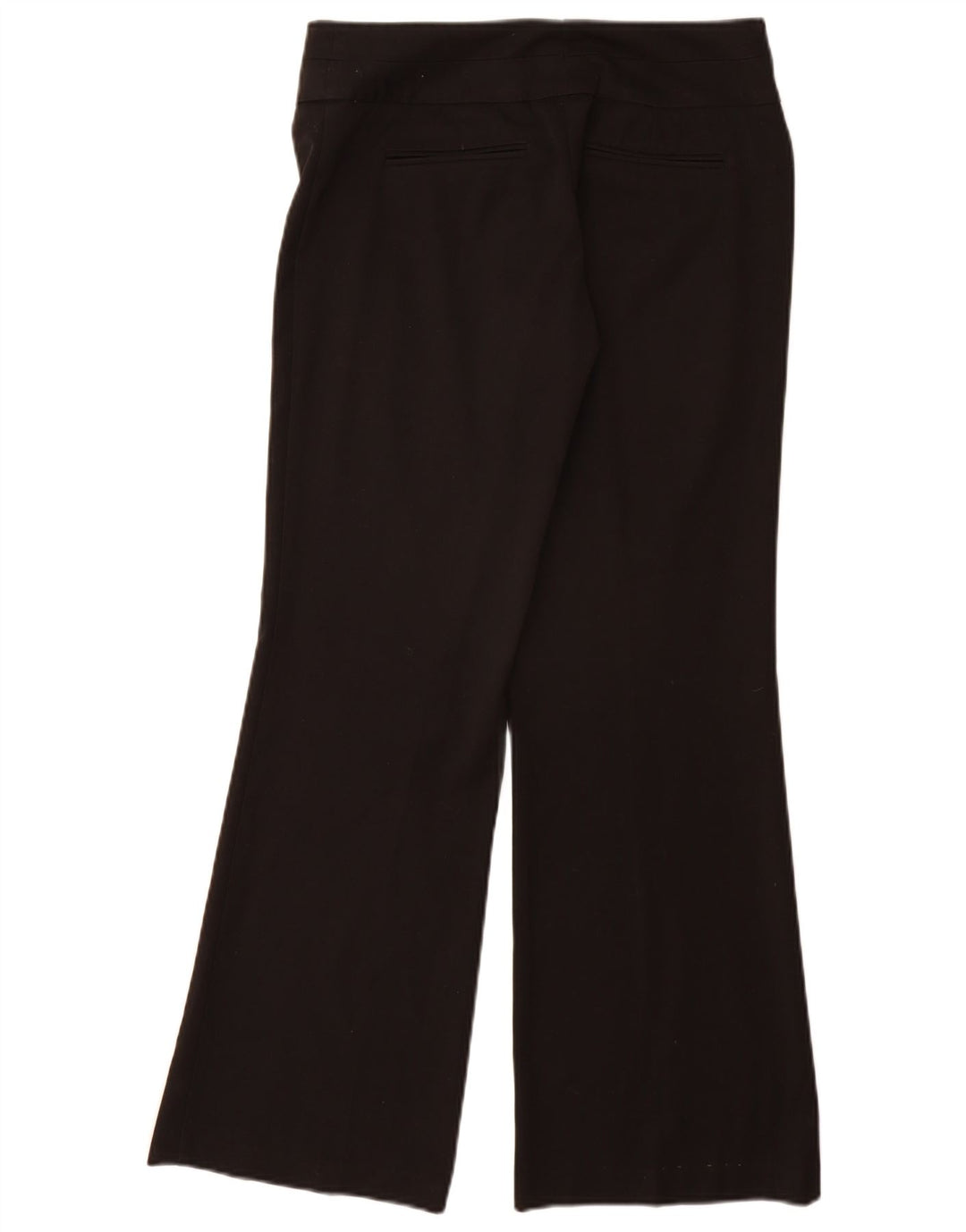 Pantaloni casual da donna Warehouse UK 10 piccoli W28 L30 poliestere nero