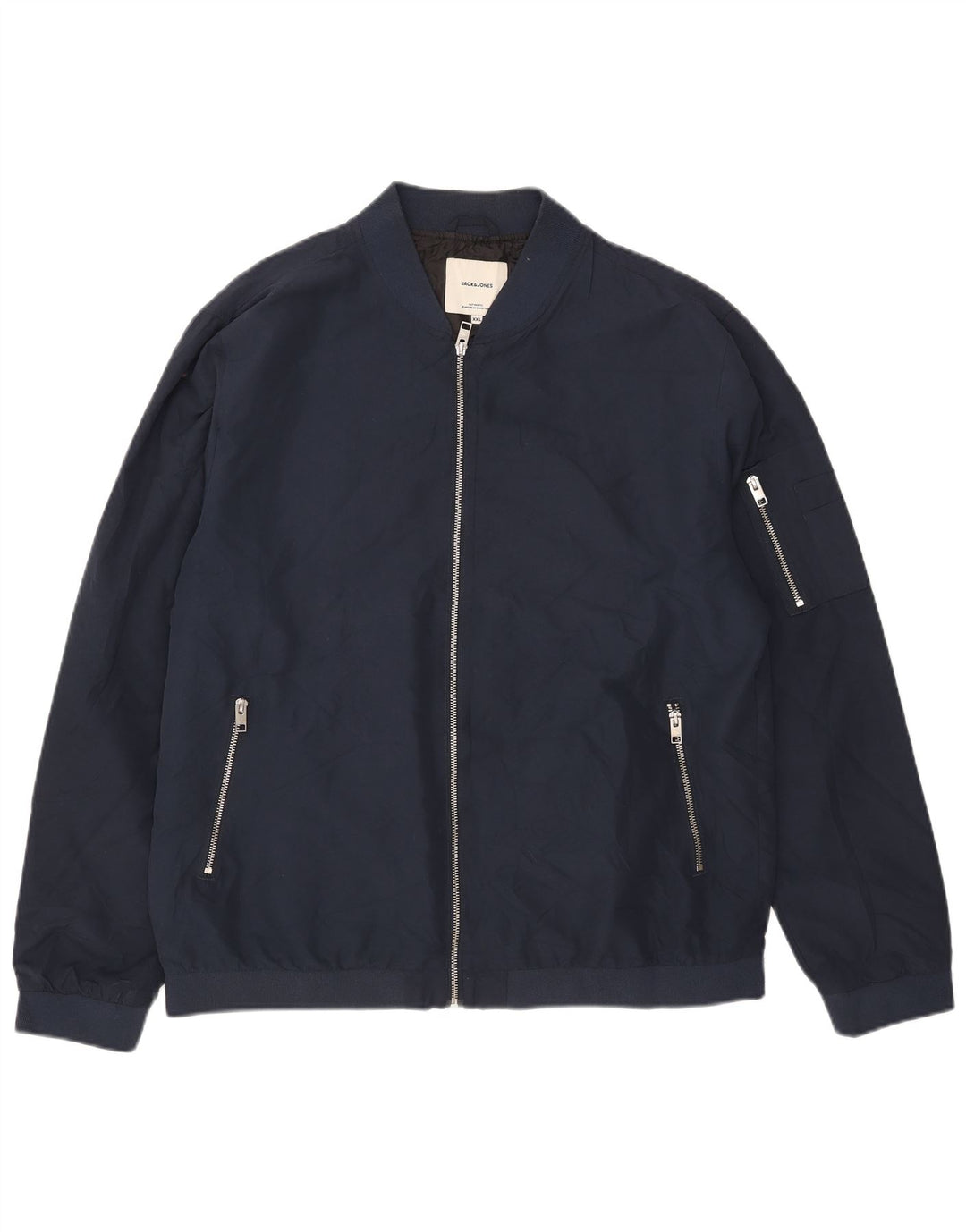 Giubbotto bomber da uomo Jack & Jones UK 44 2XL Blu navy
