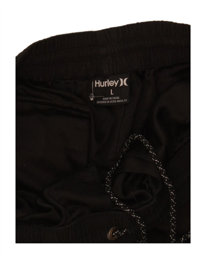 Pantaloncini sportivi Hurley da uomo grandi neri