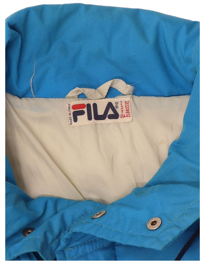 Cappotto imbottito da uomo Fila IT 52 Large Blu