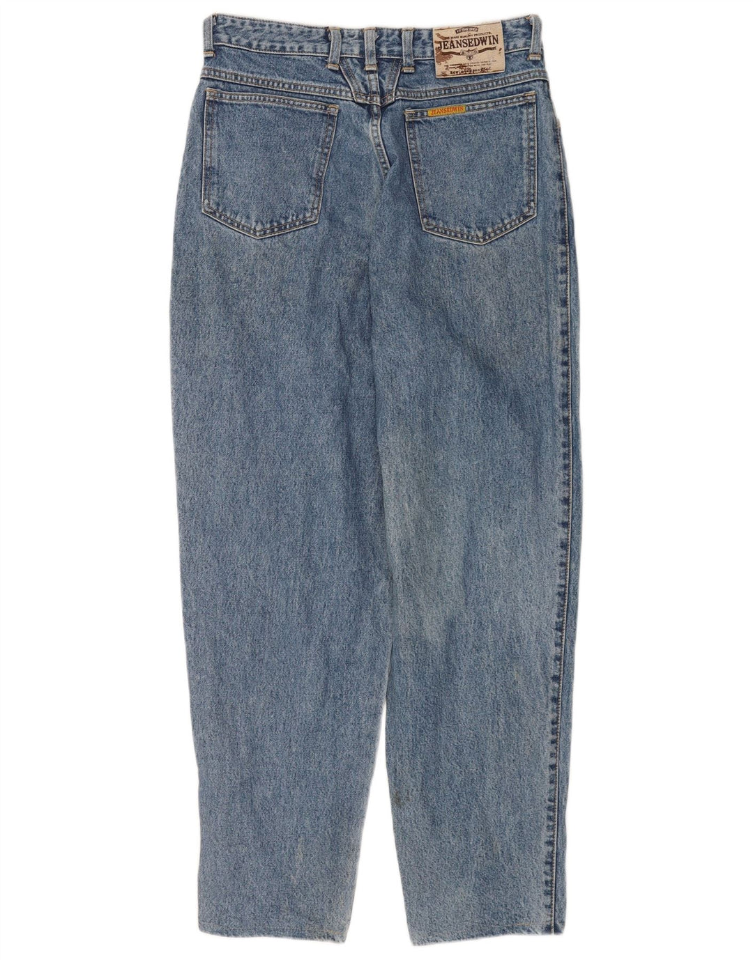 Jeans affusolati a vita alta da donna Edwin W32 L30 cotone blu