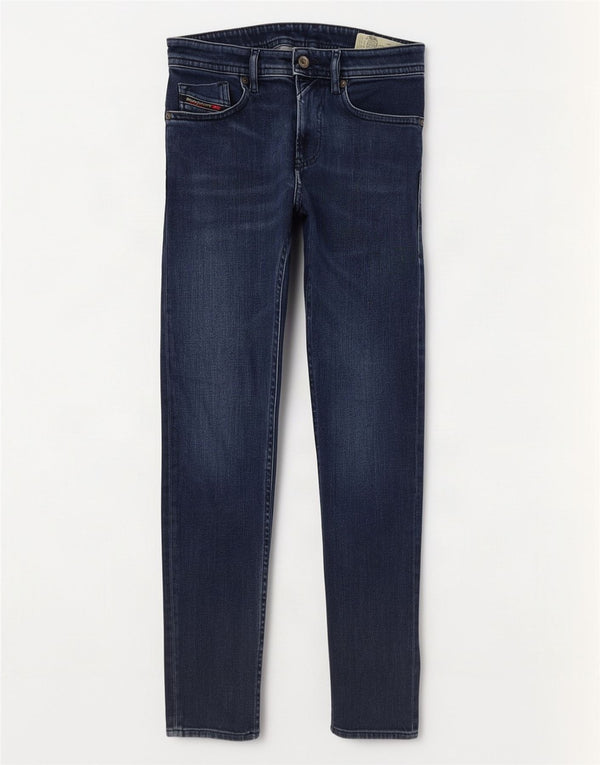 Jeans skinny da uomo Diesel W29 L30 in cotone blu navy