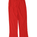Pantaloni chino bootcut da donna Zara piccoli W26 L33 poliestere rosso