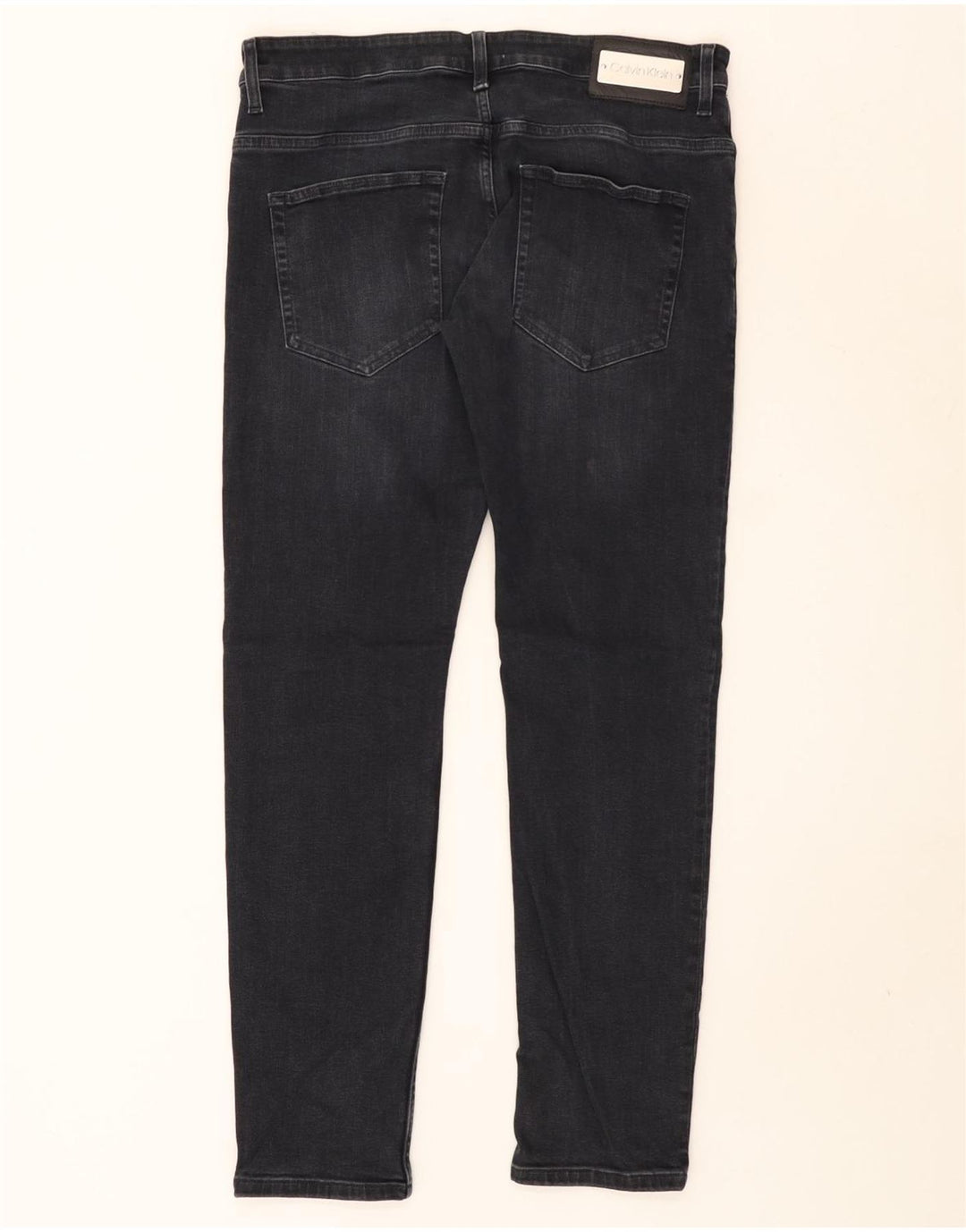 Jeans slim da uomo Calvin Klein W33 L32 cotone nero