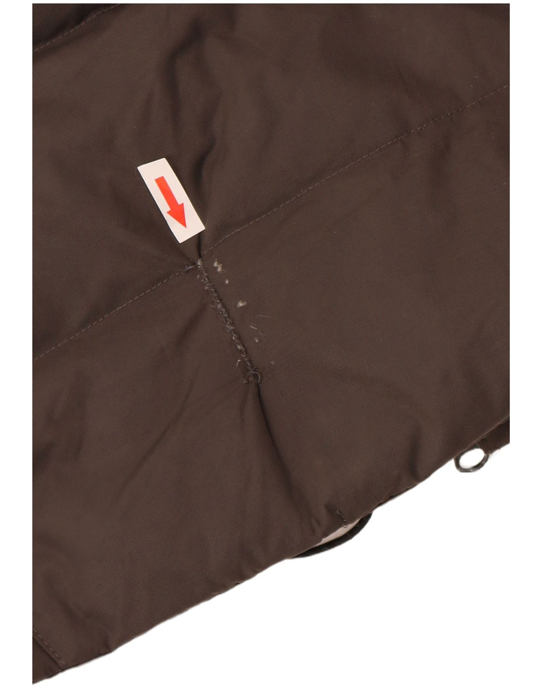 Giacca imbottita con cappuccio da donna Jack Wolfskin UK 12/14 Poliammide marrone medio