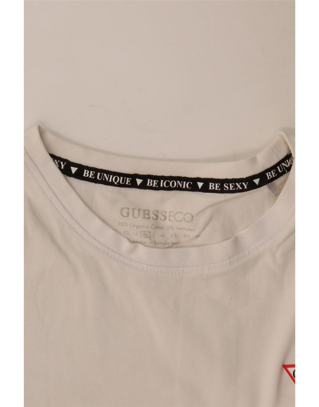T-shirt da donna Guess UK 12 media bianca