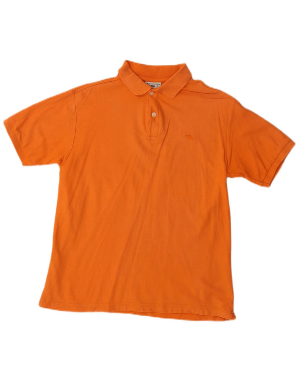 Polo Diadora Bambino 13-14 Anni Cotone Arancione