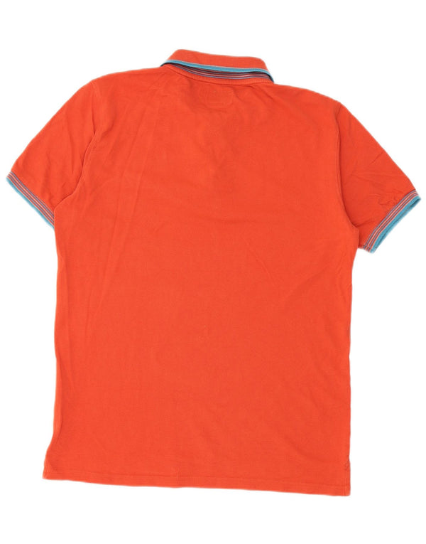 Polo da uomo Marlboro Classics arancione medio