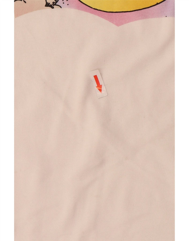 T-shirt grafica da donna Levi's Top UK 10 piccola bianca