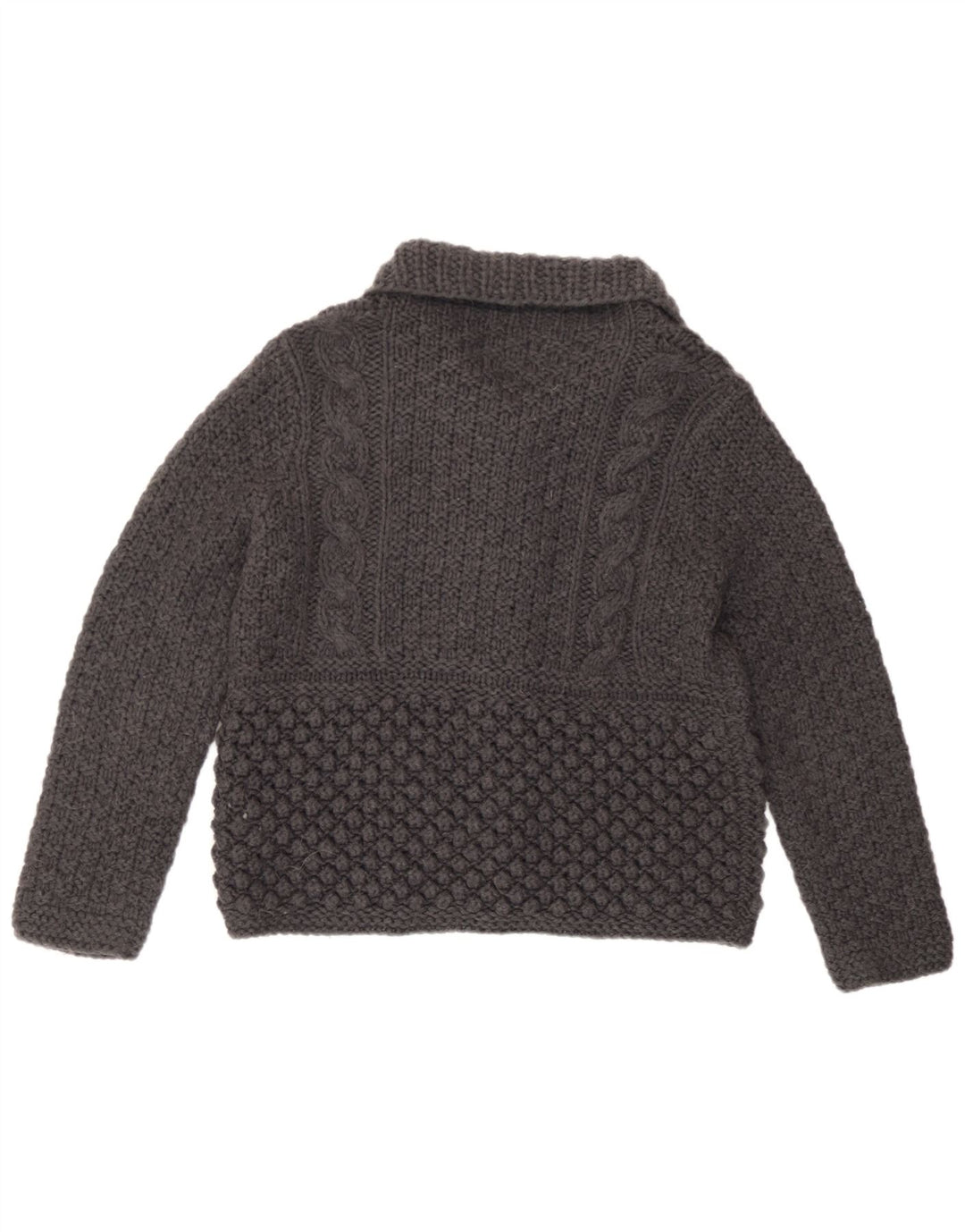 Maglione cardigan da donna Marks & Spencer UK 14 Acrilico grigio medio