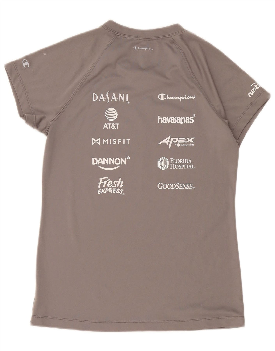 T-shirt grafica da uomo Champion Star Wars Top in poliestere grigio medio