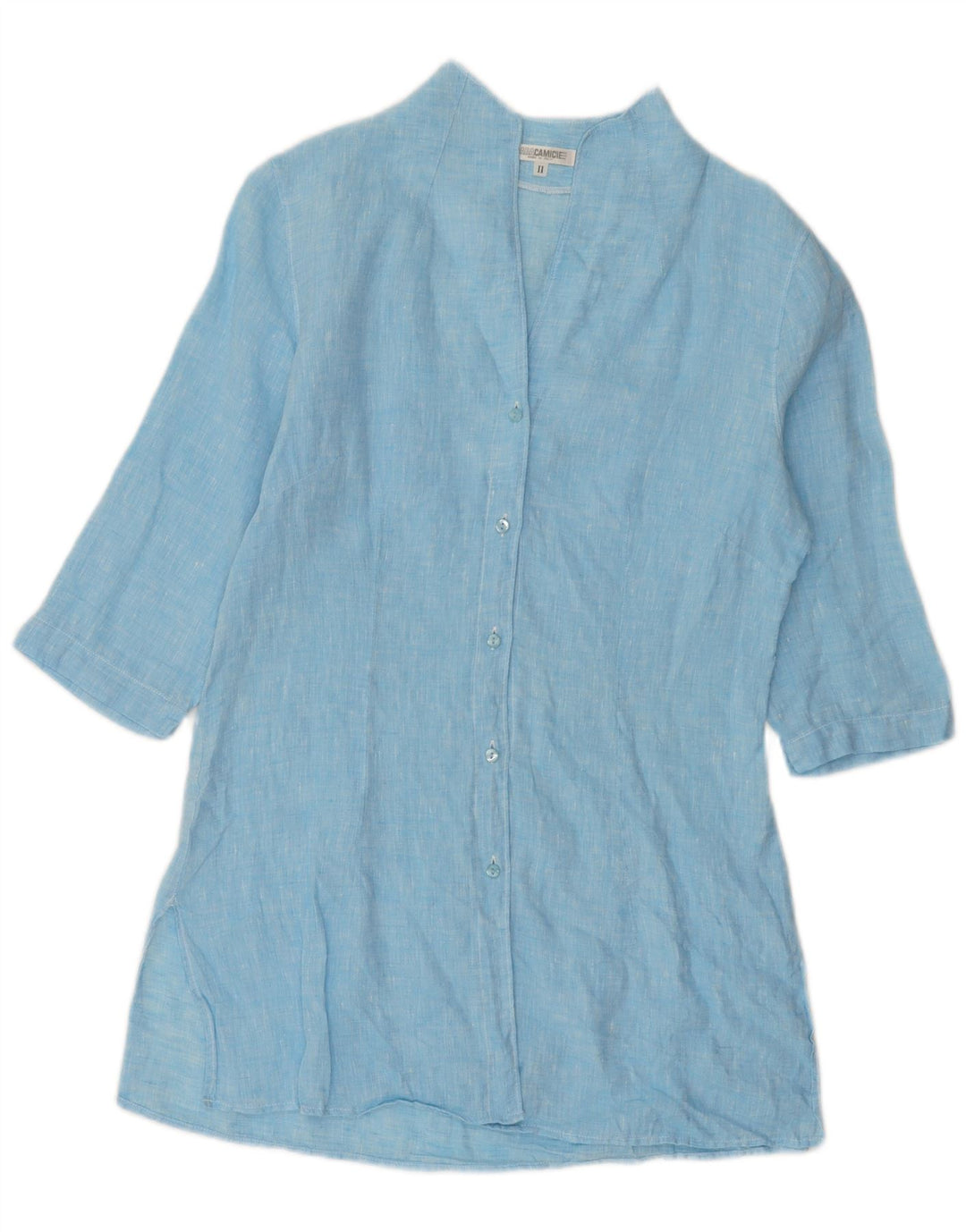 Camicia a maniche a 3/4 da donna Naracamicee UK 12 Blu medio