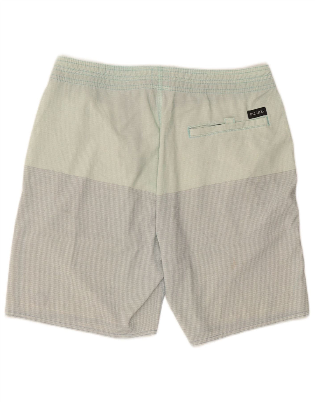 Pantaloncini da bagno da uomo Rip Curl verde medio color block