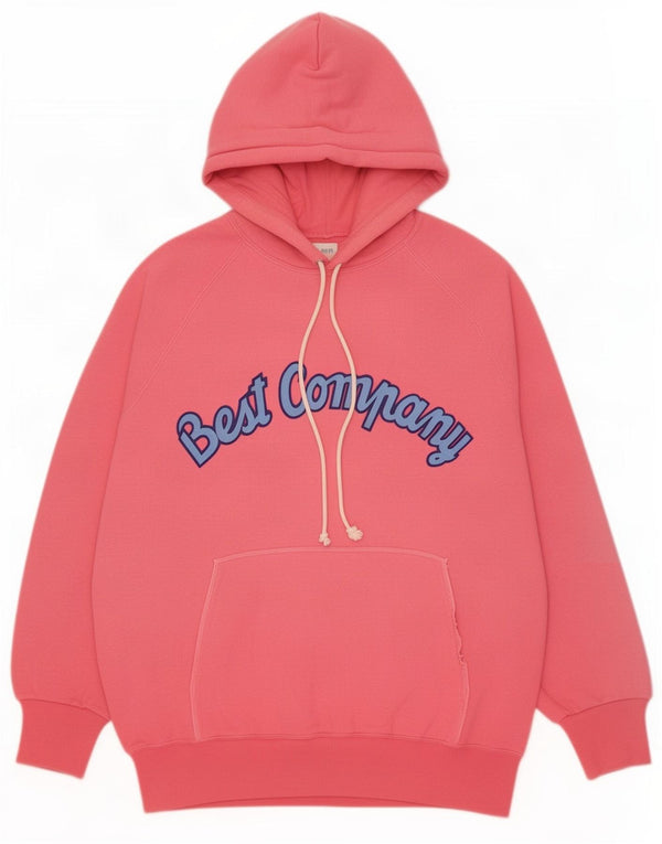 Best Company Felpa con cappuccio da donna di Olmes Carretti UK 14 Rosa medio