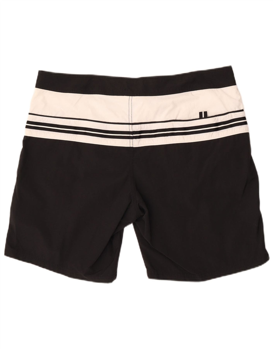Pantaloncini da bagno grafici da uomo Coast XL Nero Colourblock Polyamide Beach