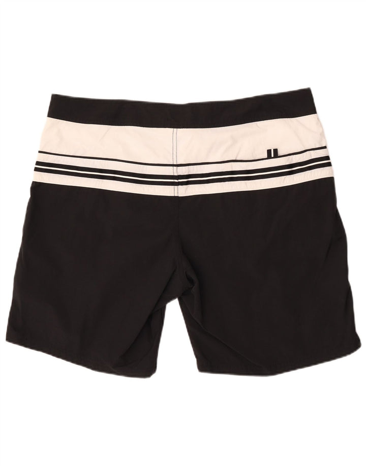 Pantaloncini da bagno grafici da uomo Coast XL Nero Colourblock Polyamide Beach