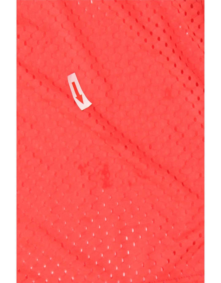 Canotta grafica Nike da uomo, grande, rossa, in poliestere