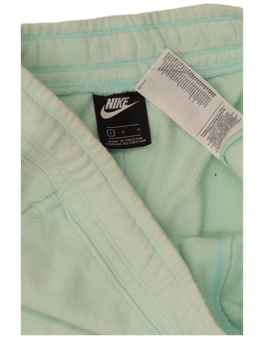 Pantaloncini sportivi Nike da uomo grandi in cotone verde