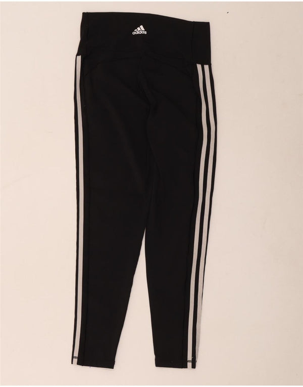 Leggings corti Adidas da donna UK 12/14 medio nero
