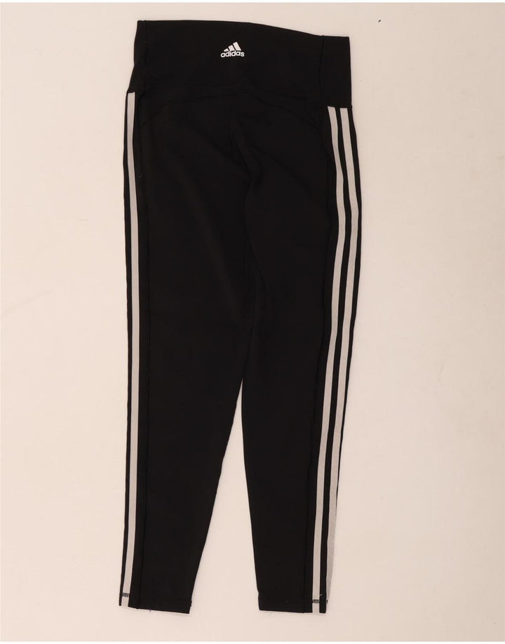 Leggings corti Adidas da donna UK 12/14 medio nero