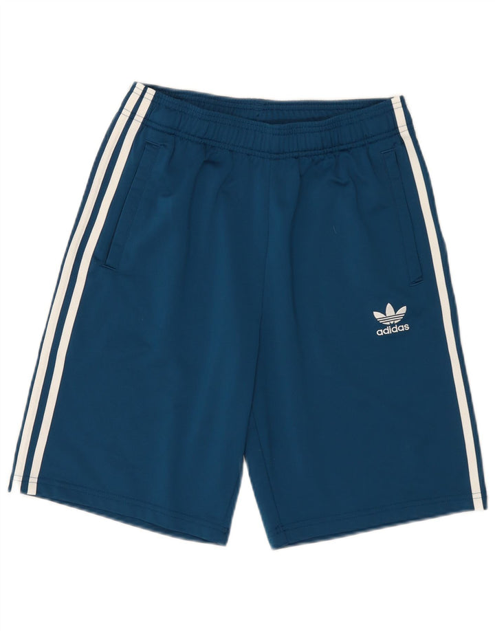 Pantaloncini sportivi Adidas da bambino 13-14 anni in poliestere blu