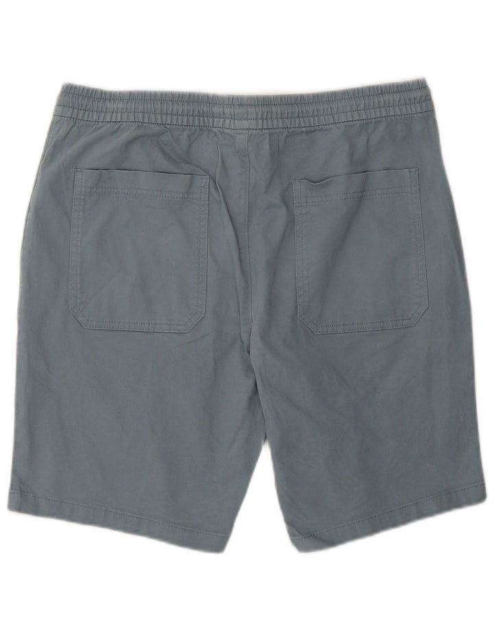 Pantaloncini chino da uomo Marks & Spencer W34 grandi in cotone blu