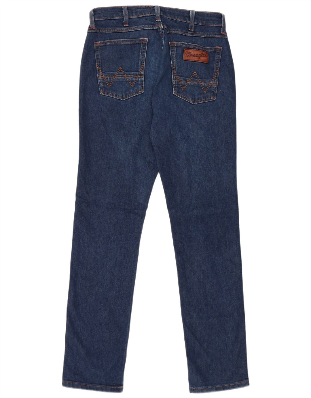 Wrangler Donna Boston Slim Jeans W30 L32 Cotone Blu
