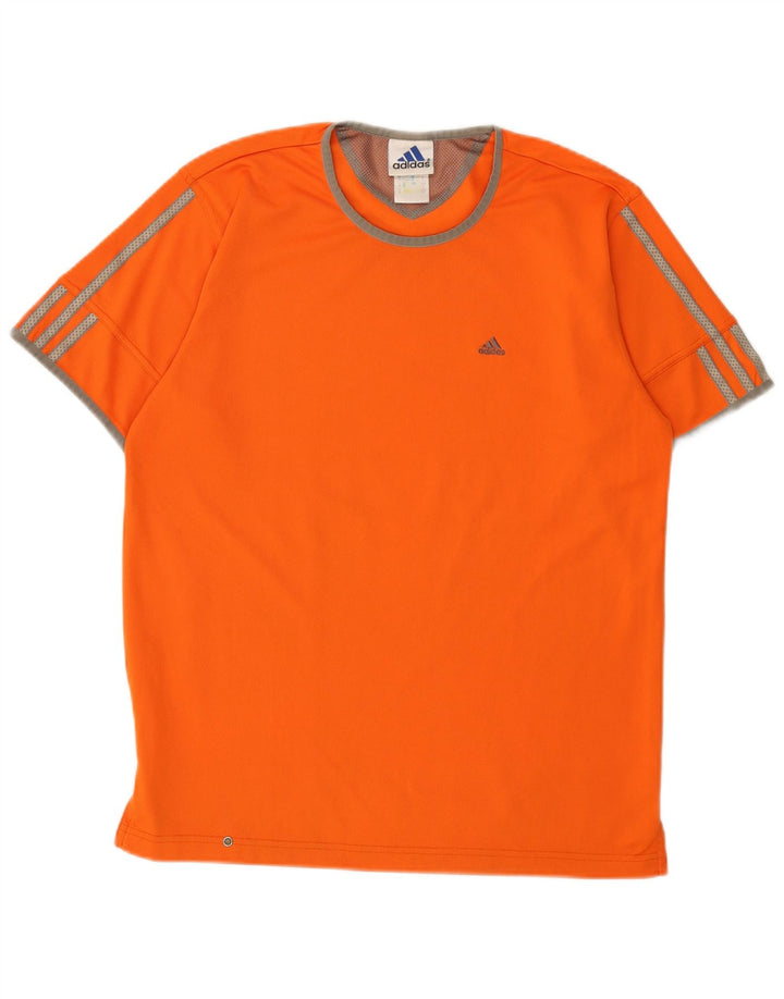T-shirt da uomo Adidas Top Small arancione in poliestere