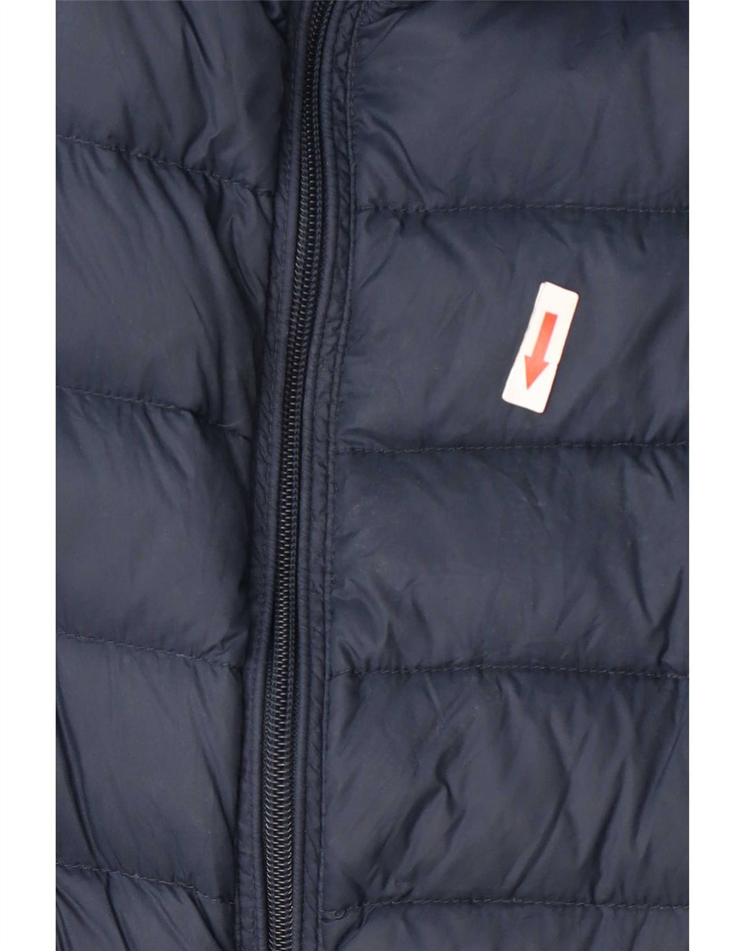 Giacca imbottita da donna Benetton UK 10 Small Blu Navy