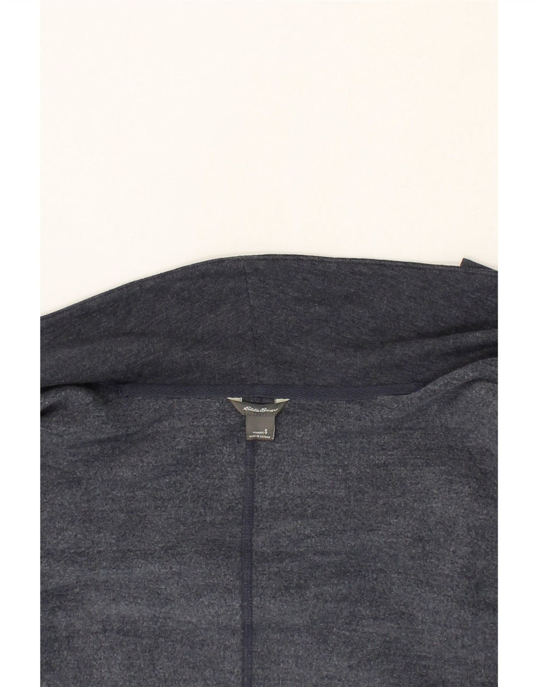 EDDIE BAUER Womens Longline Open Cardigan Sweater UK 10 Small Navy Blue Vintage Eddie Bauer and Second-Hand Eddie Bauer from Messina Hembry 