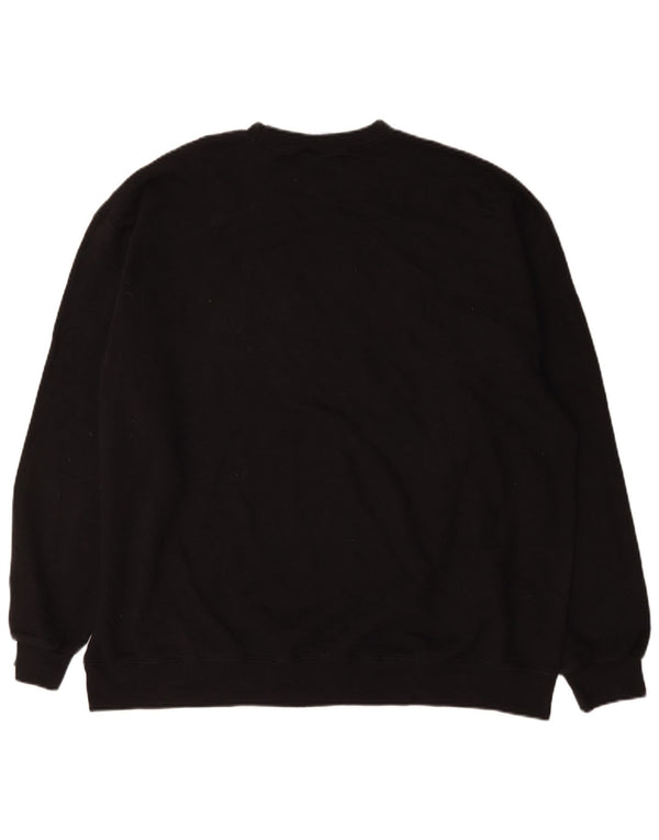 Felpa con grafica Champion Chicago da uomo, 2XL, cotone nero