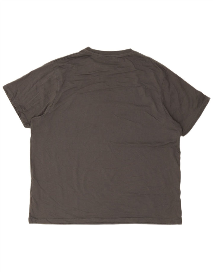 T-shirt grafica da uomo Mountain Warehouse Top XL in cotone grigio