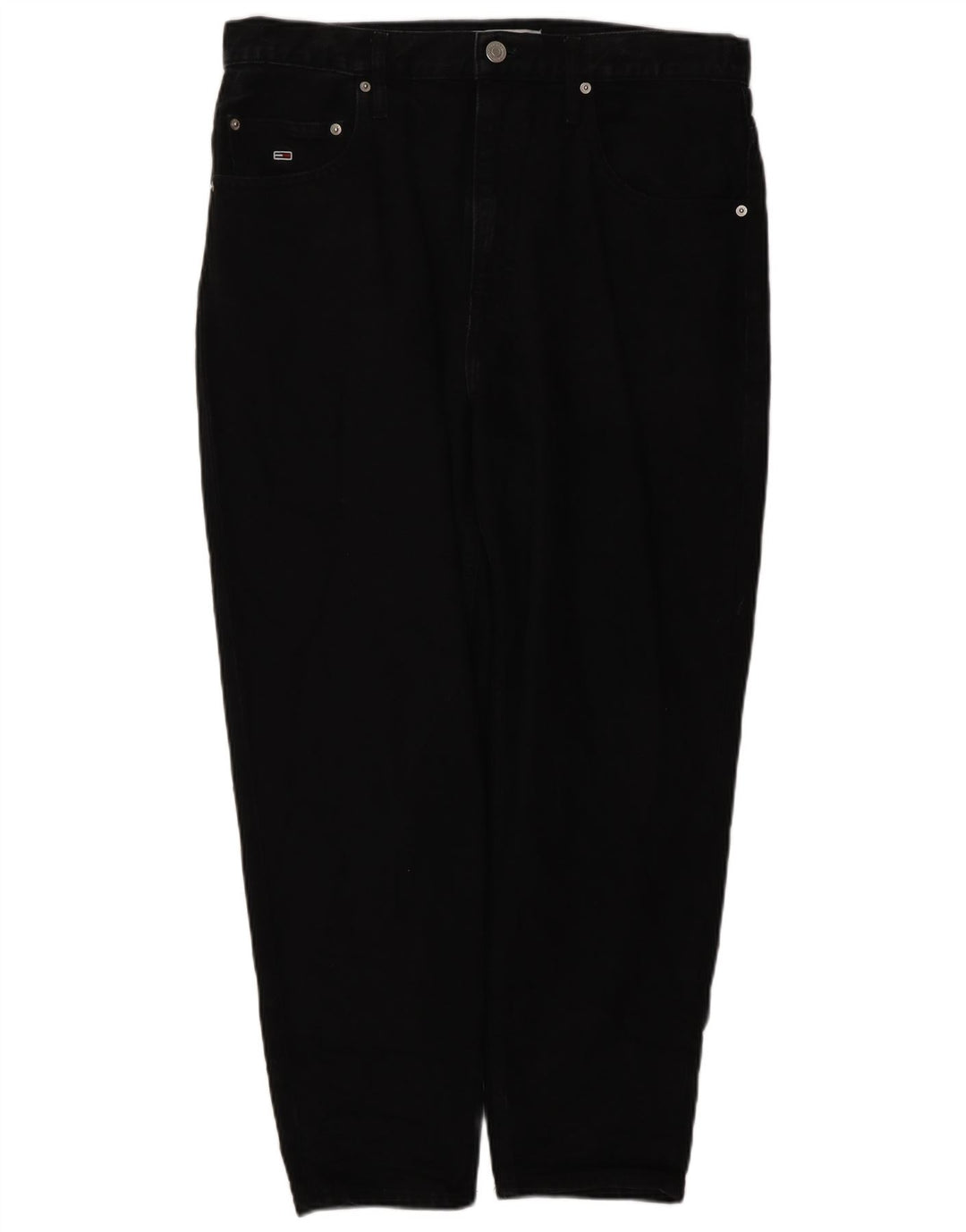 TOMMY HILFIGER Jeans affusolati da uomo W34 L26 cotone nero